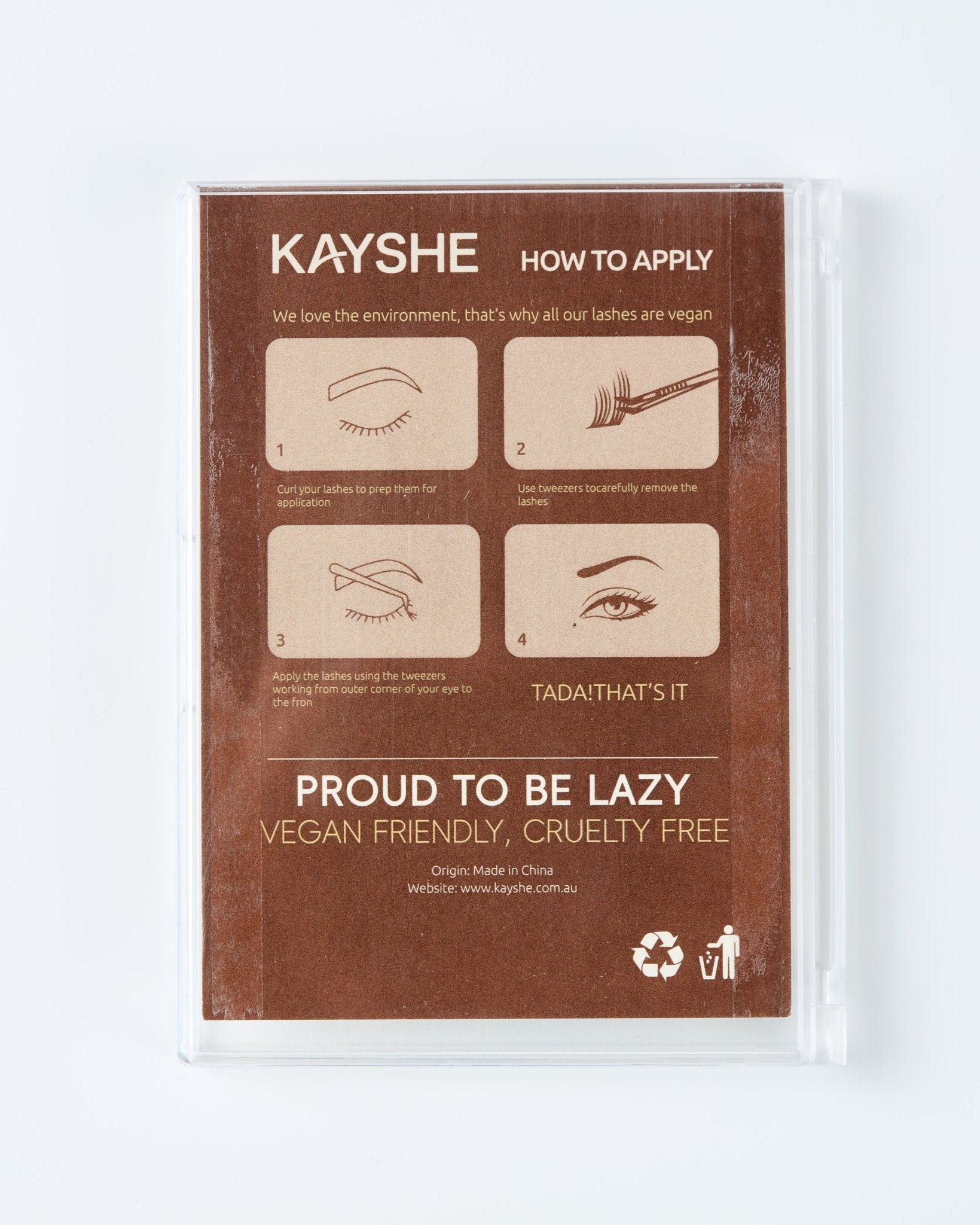 Kayshe Press - On Lashes: Charlotte + Annabelle - KAYSHE