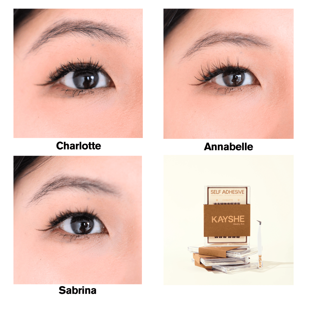 Kayshe Press - On Lashes: Charlotte + Annabelle - KAYSHE