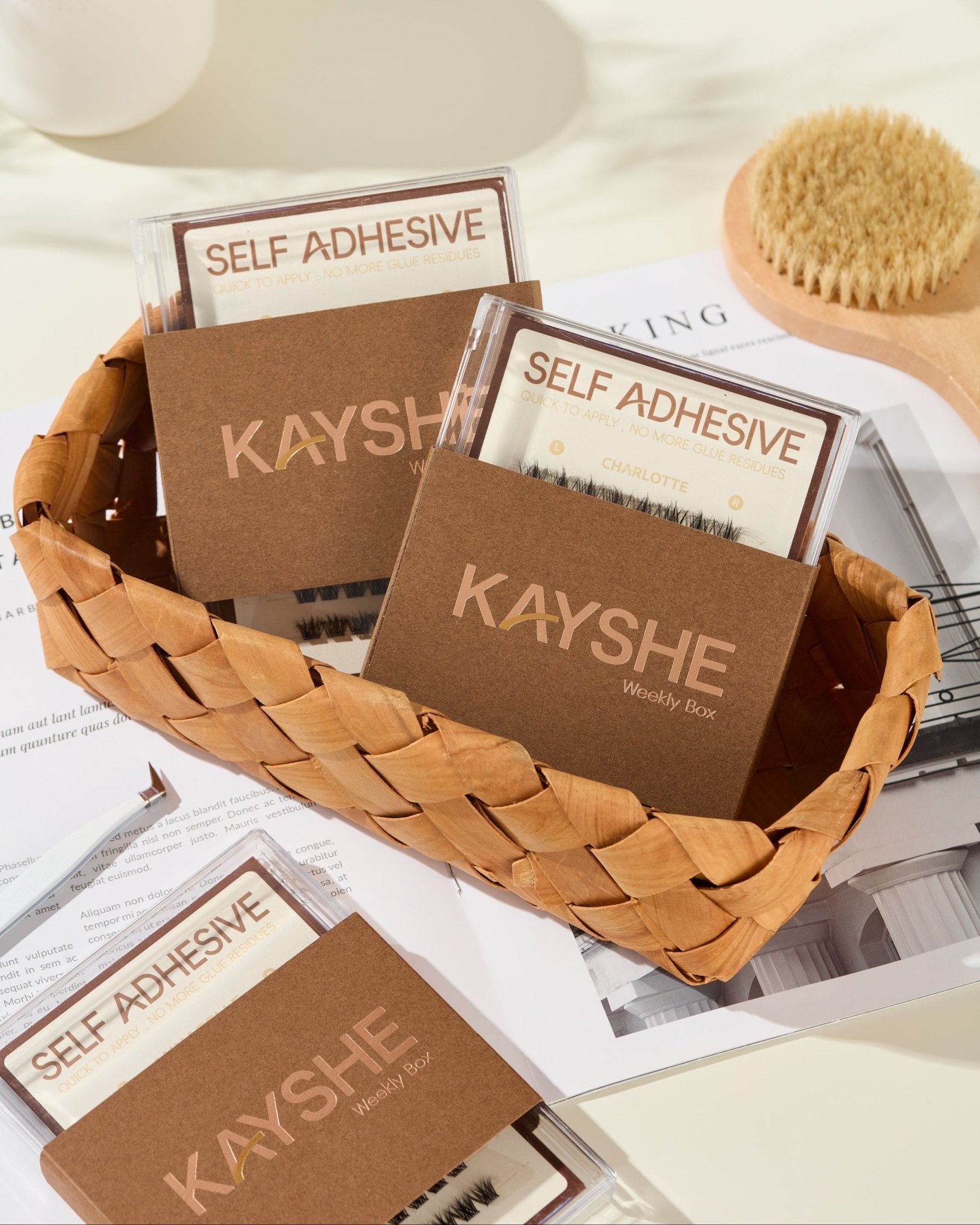 Kayshe Press - On Lashes: Charlotte + Annabelle - KAYSHE