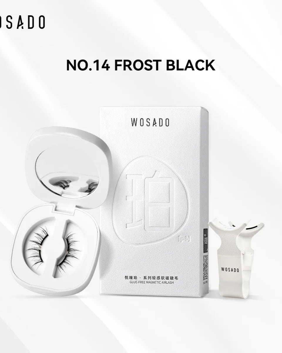 Wosado Double Magnetic Lashes - Frost Black - KAYSHE