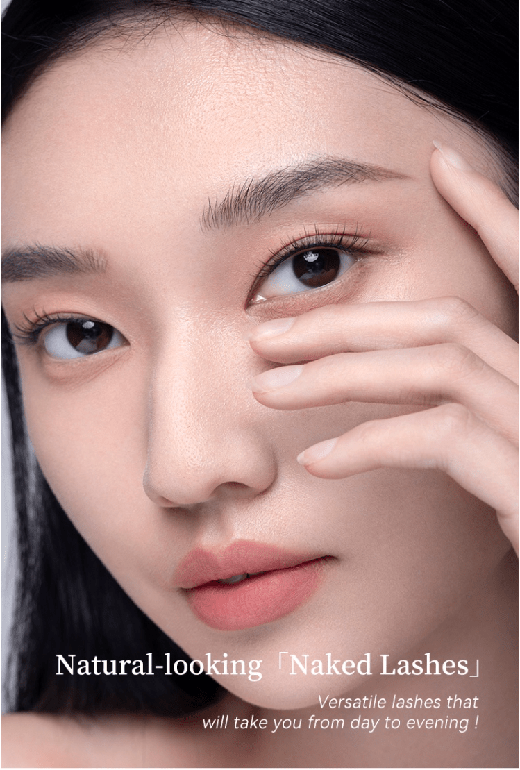 Wosado double magnetic lashes - Natural Black - KAYSHE