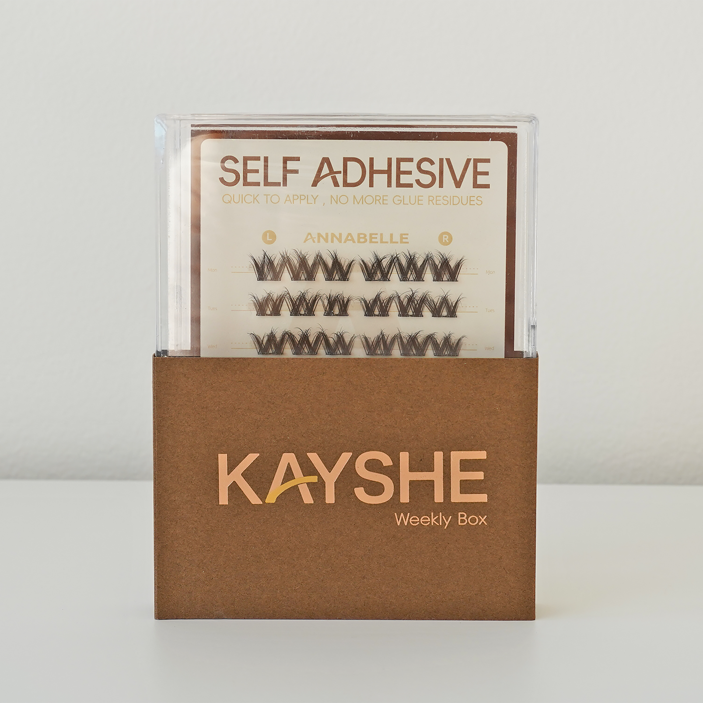 Kayshe Weekly Box Press-On Lash Clusters