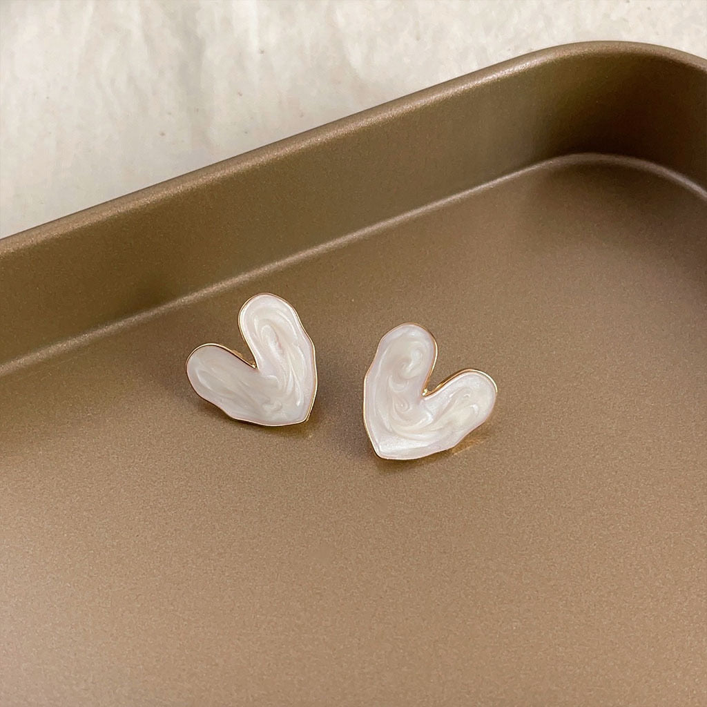 Felicity Heart Studs